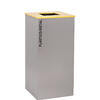 Recycled Bucket in Brushed Stainless Steel 90L
